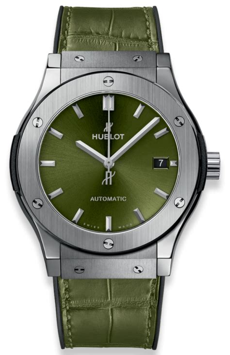 hublot verde|hublot swiss watch.